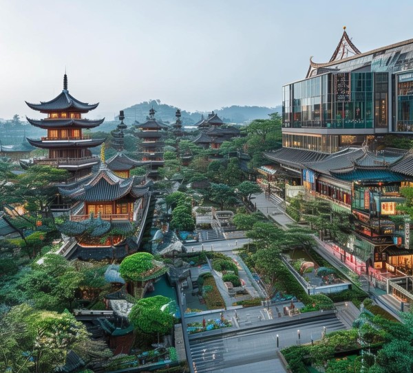 题名，西湖区广告规划设计院，文化与商业的完美融合